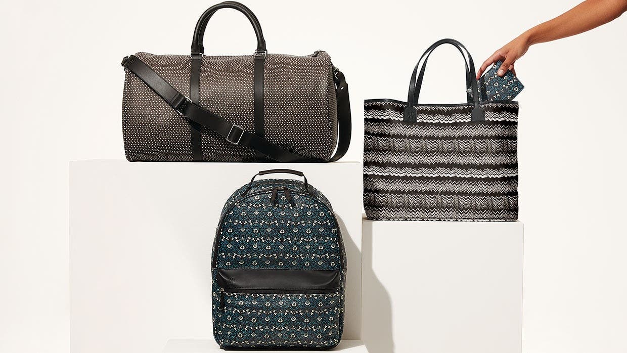 New Coated Canvas Travel Bags & Accessories