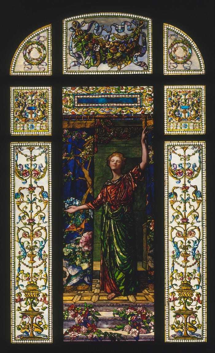 The American Artist Whose Stained-Glass Masterpieces Rival Louis Comfort  Tiffany's