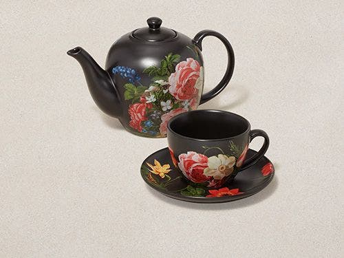 Midnight Garden Tea Set
