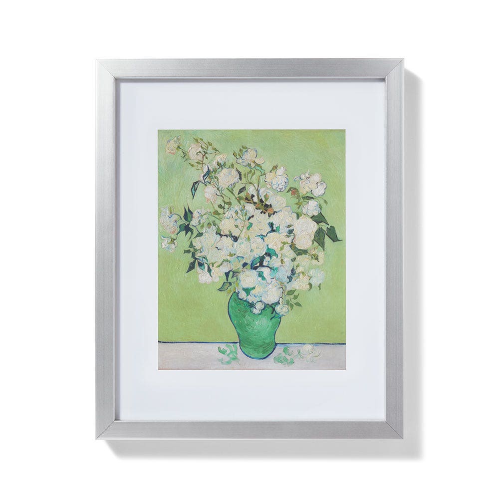 Van Gogh Roses Framed Print for Mother's Day Gift